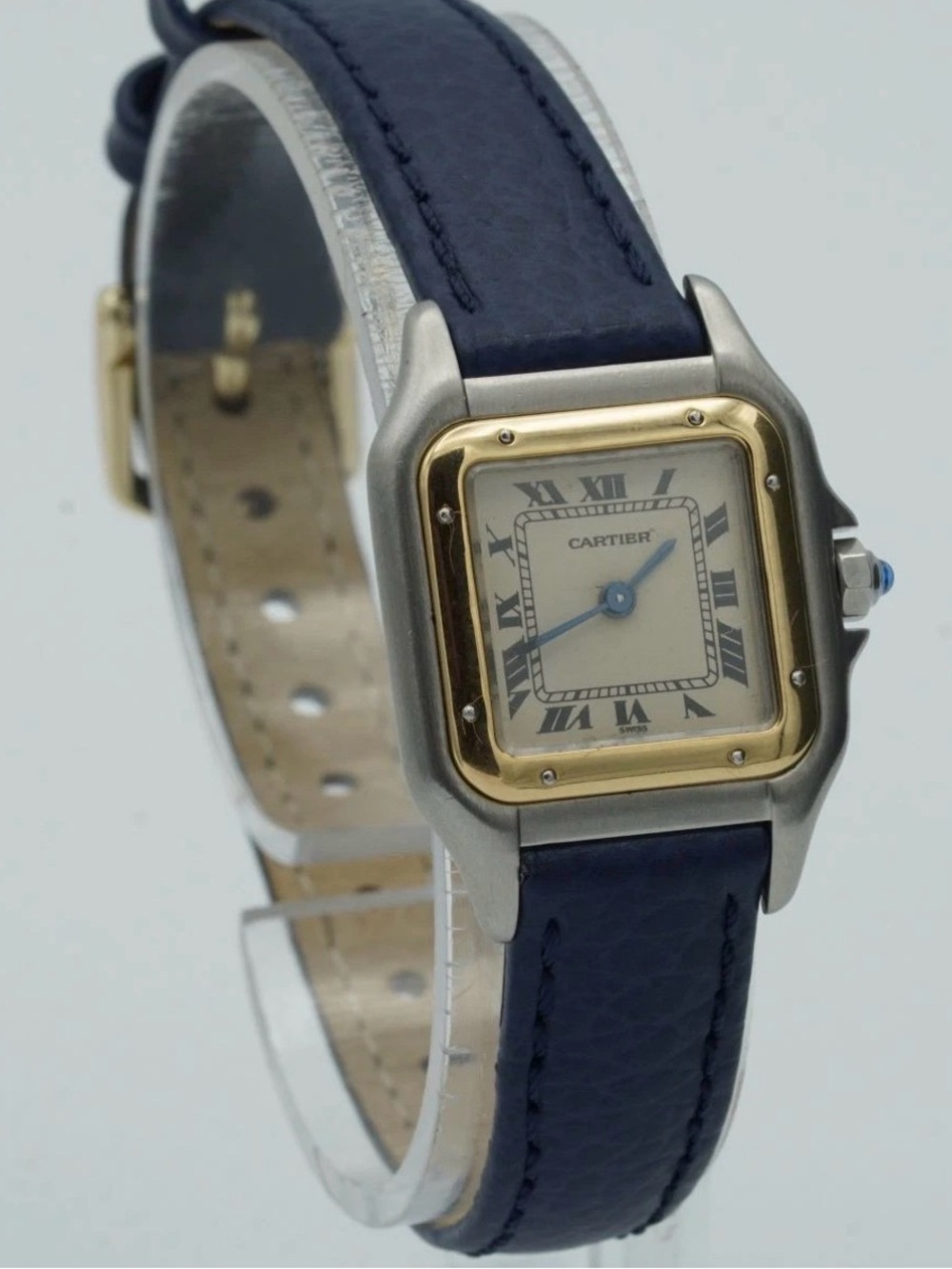Cartier Panthère Cougar 1320 Steel & Gold Vintage Watch – 22mm – Authentic - Picture 2 of 8